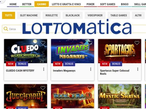 Lottomatica casino Brazil